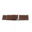 Genuine leather watch strap brown 34mm EX-J43